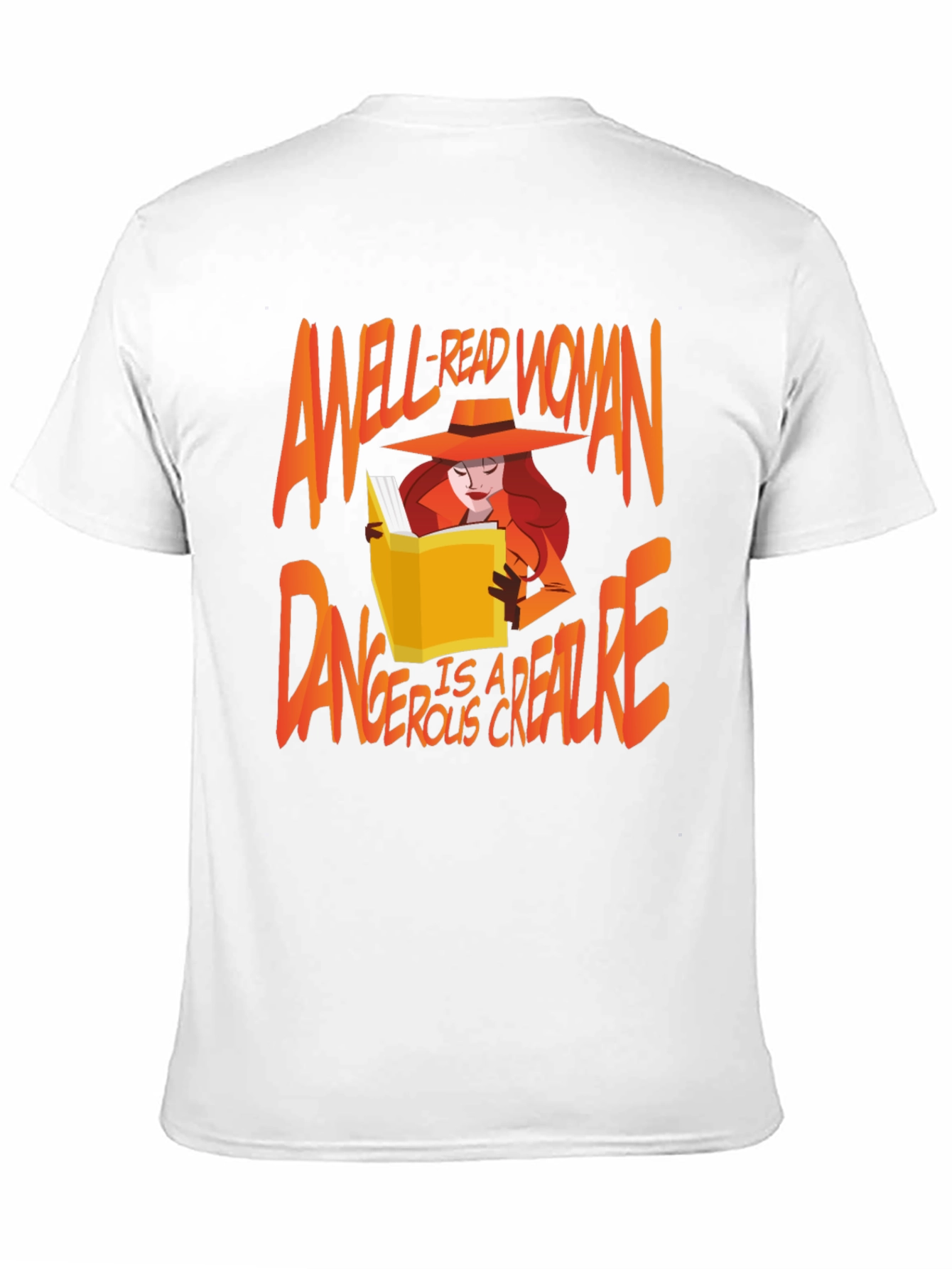 Well-Read Woman Graphic Tee - Dangerously Cool