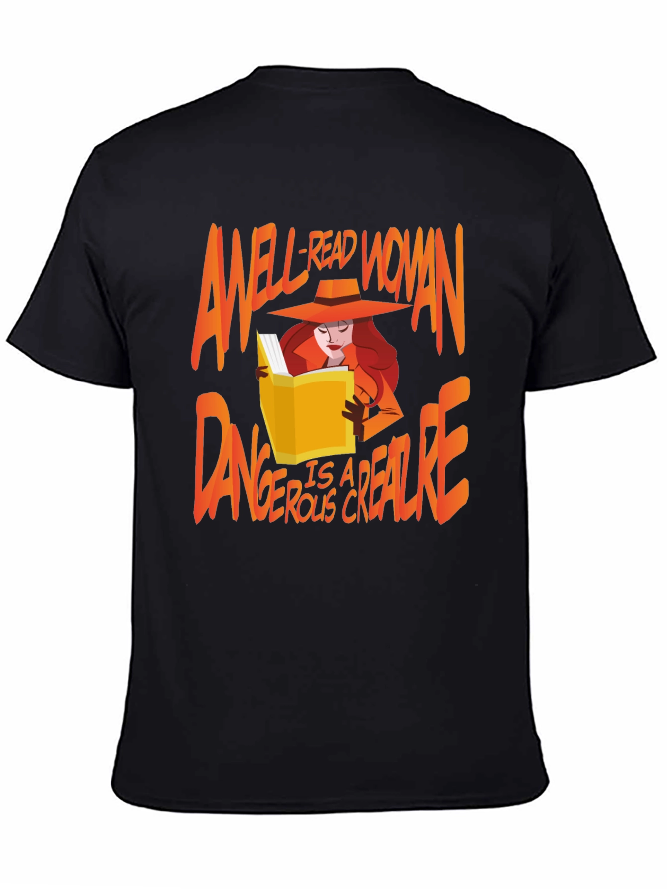 Well-Read Woman Graphic Tee - Dangerously Cool