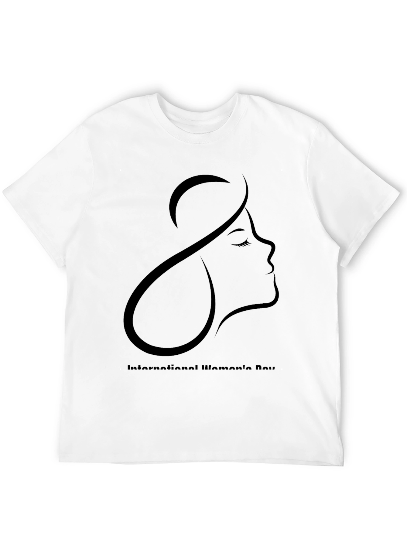Womens Day T-Shirt - Silhouette Graphic Tee