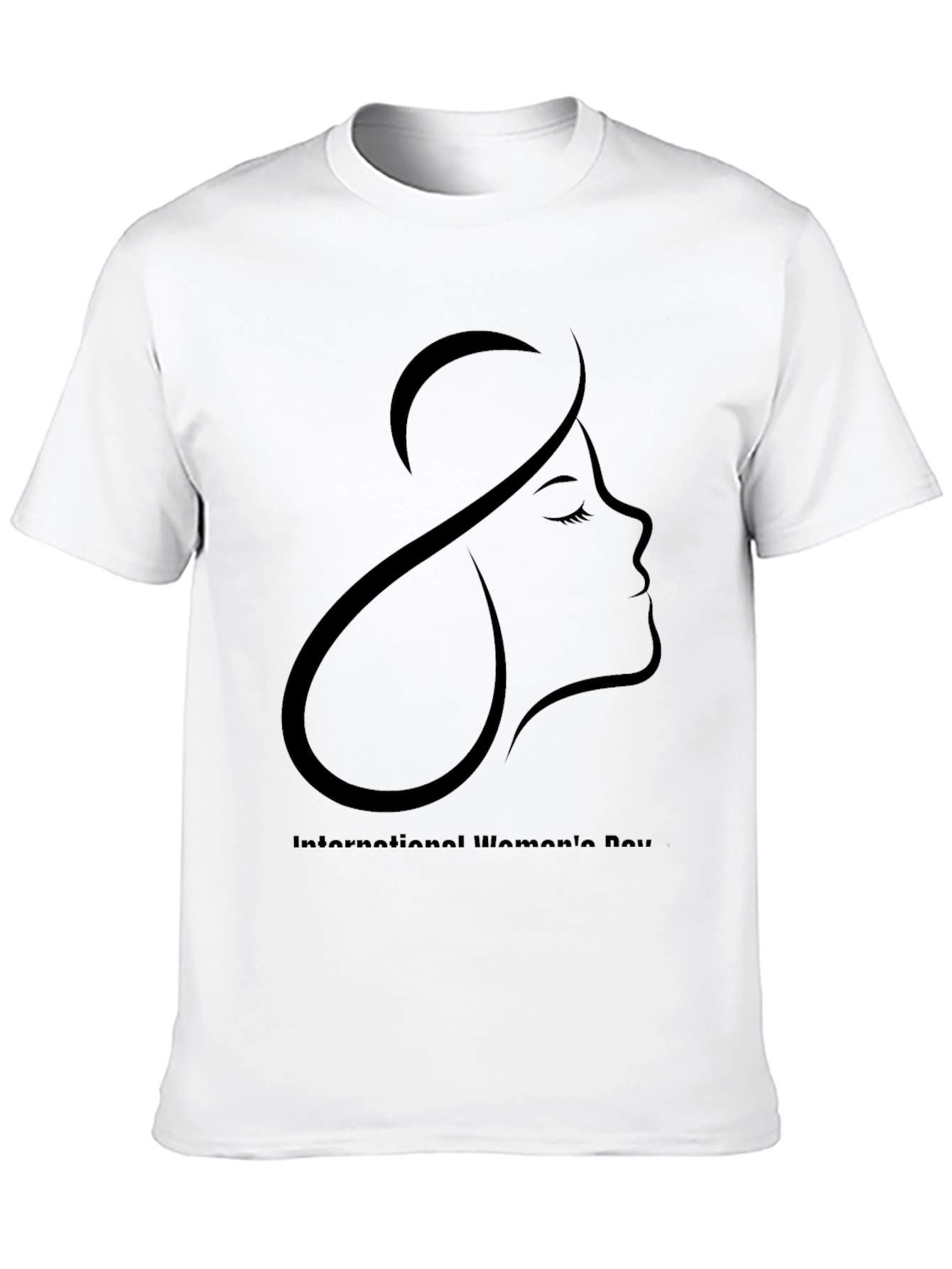 Womens Day T-Shirt - Silhouette Graphic Tee