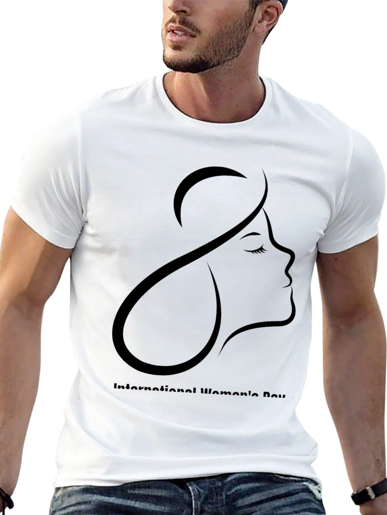 Womens Day T-Shirt - Silhouette Graphic Tee