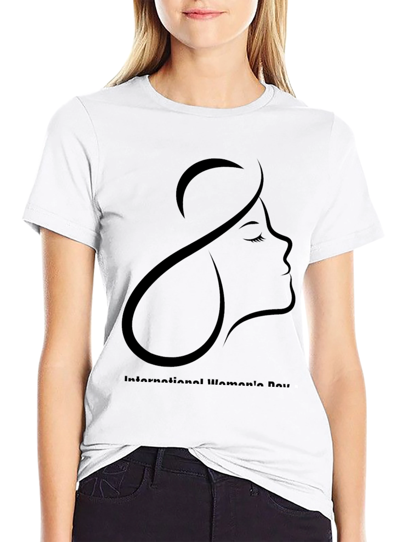 Womens Day T-Shirt - Silhouette Graphic Tee