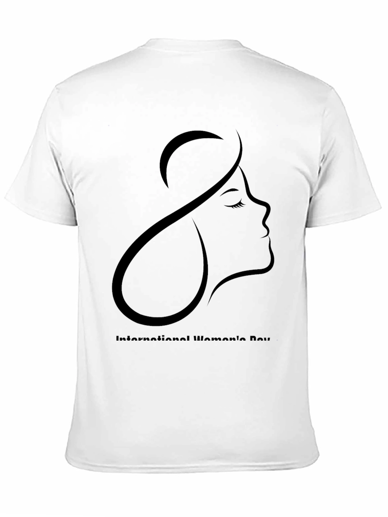 Womens Day T-Shirt - Silhouette Graphic Tee