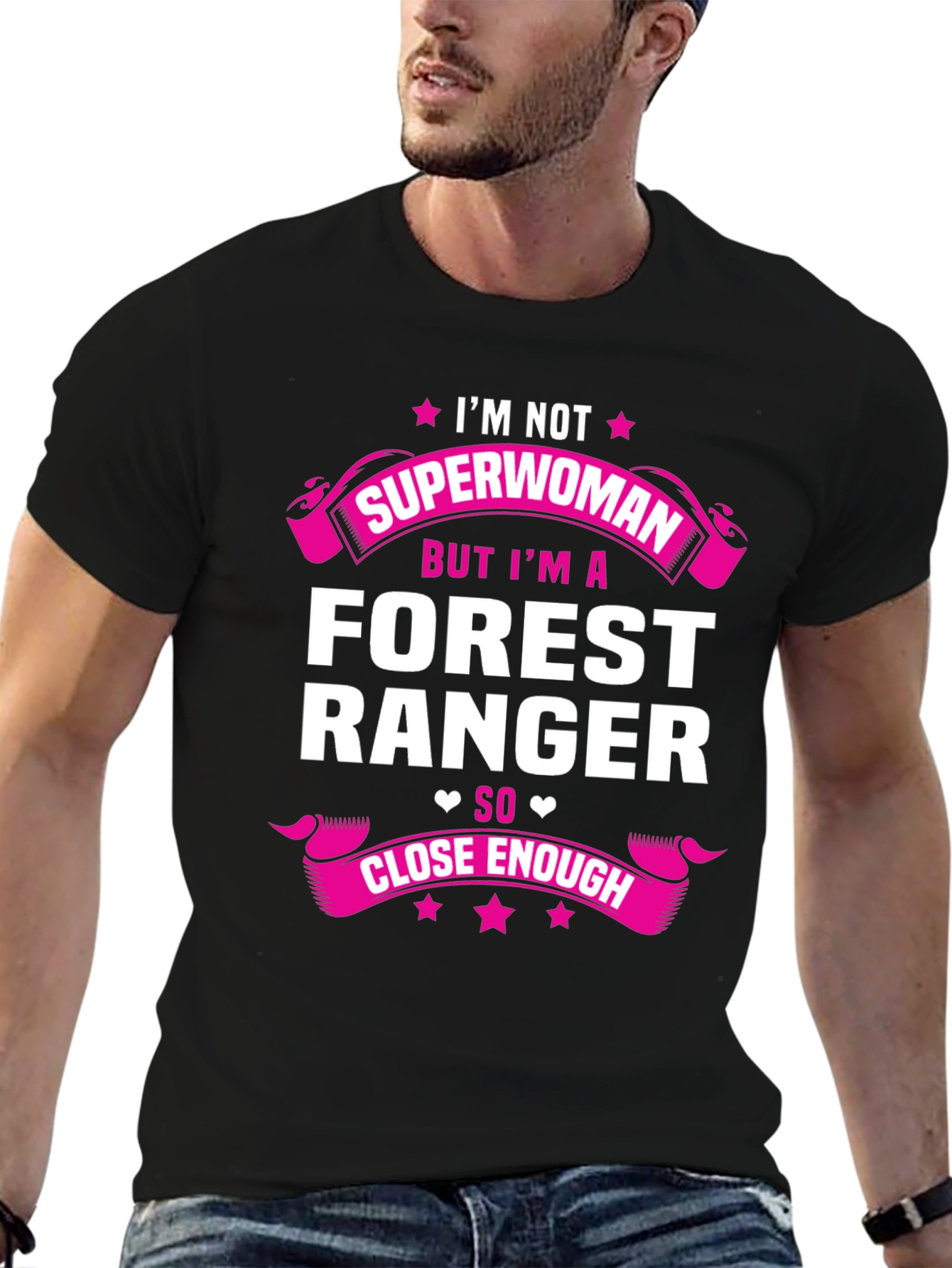 Forest Ranger Superwoman Funny T-Shirt