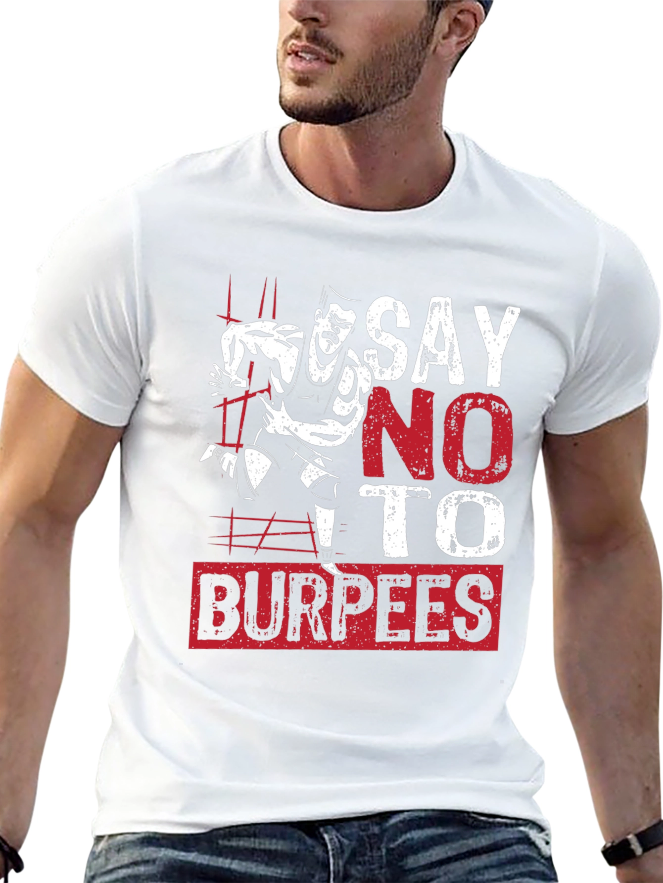 Say No to Burpees Graphic T-Shirt
