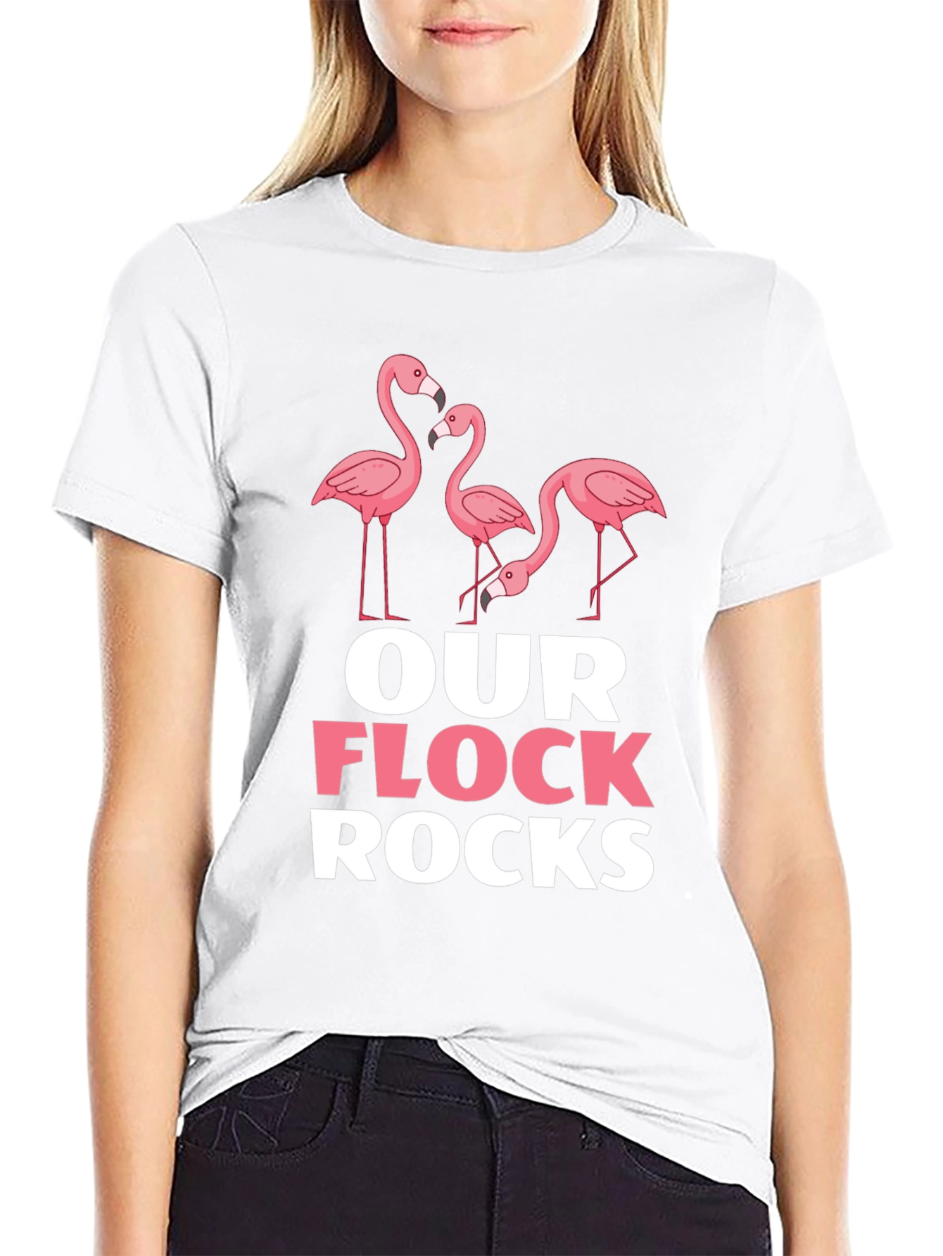 Our Flock Rocks Graphic Tee