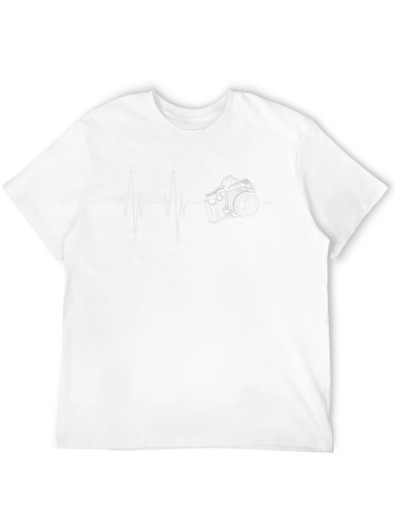 Camera Heartbeat T-Shirt - Photographers Tee