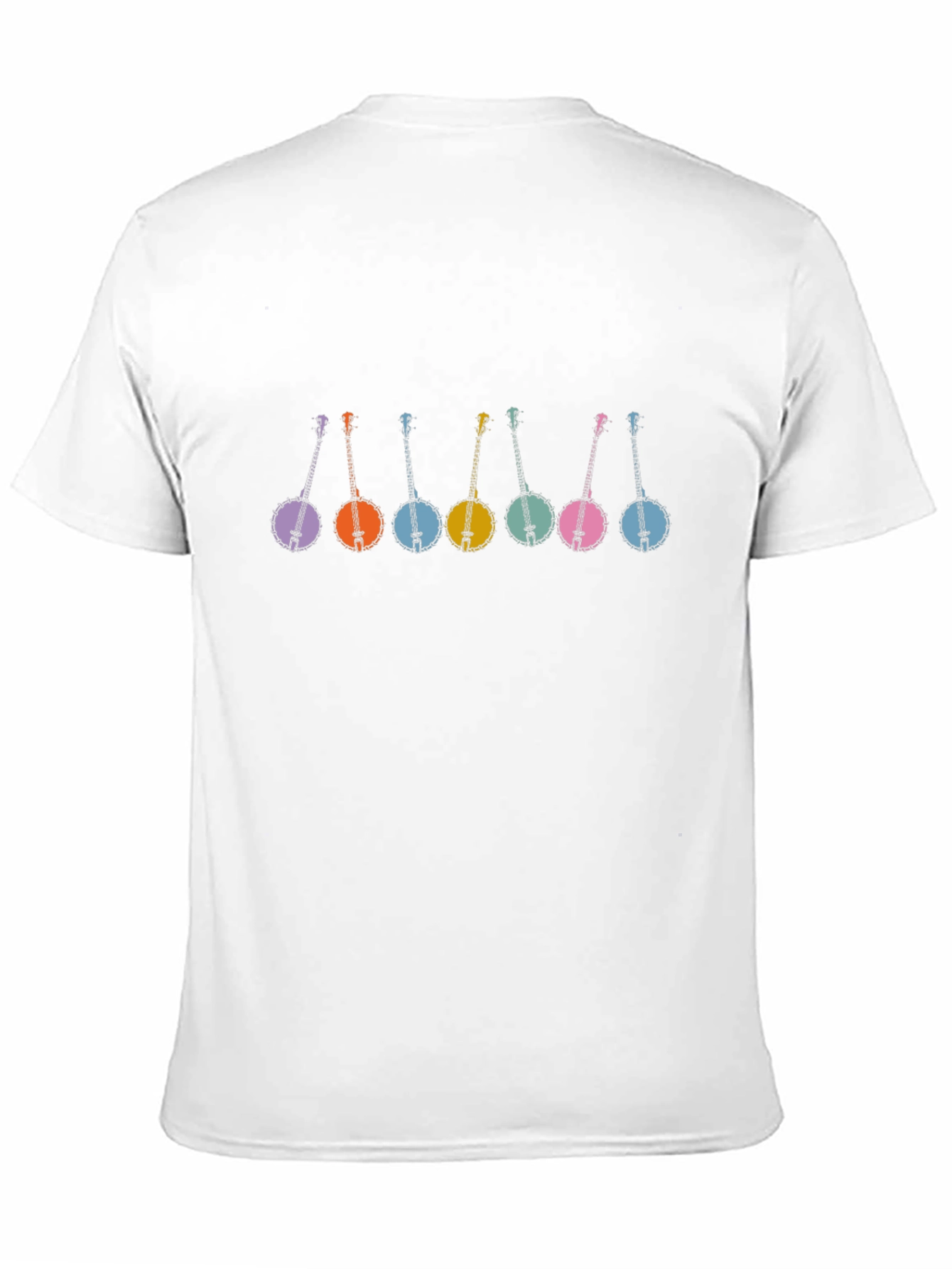 Retro Banjo T-Shirt - Black