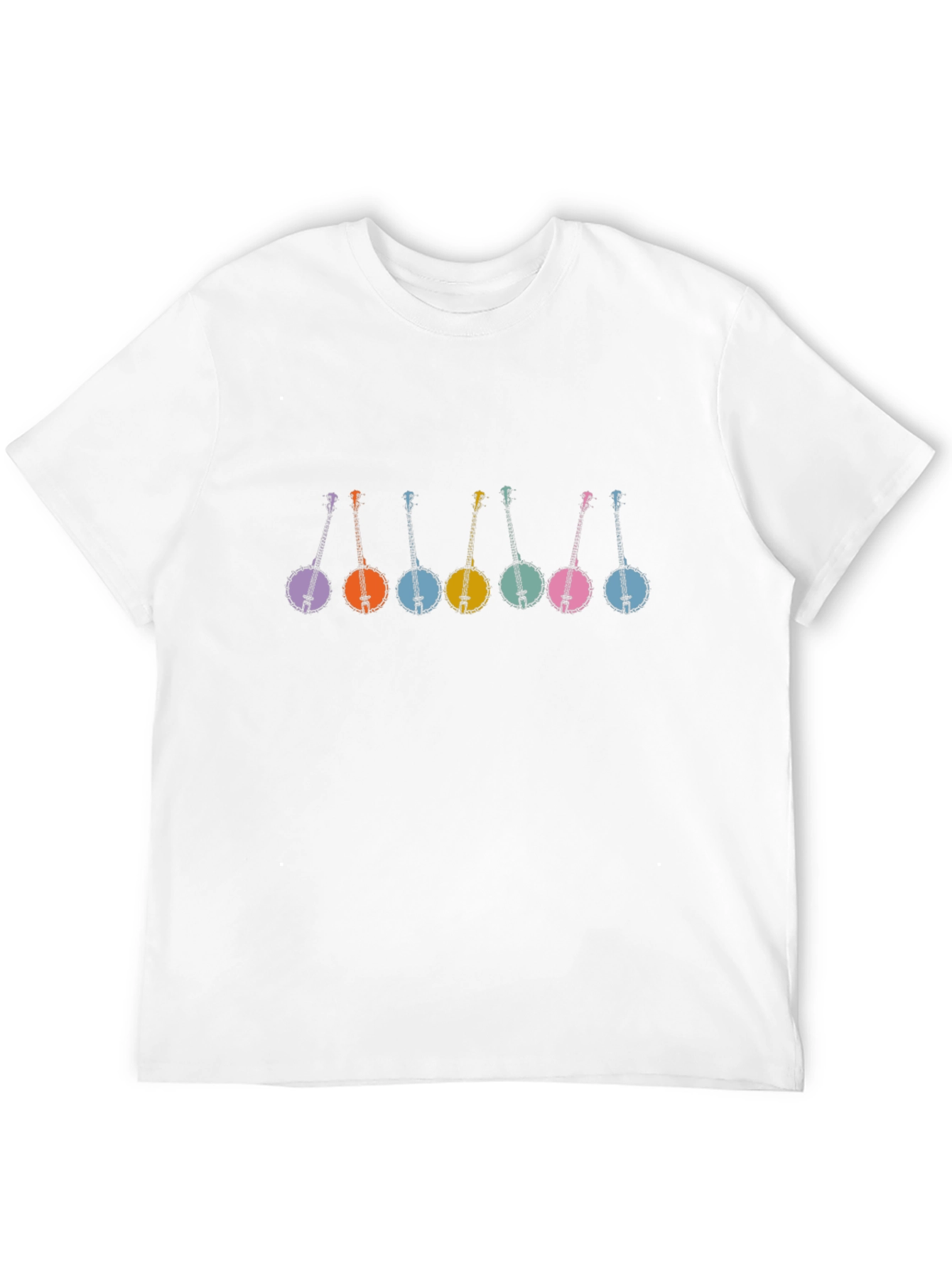 Retro Banjo T-Shirt - Black