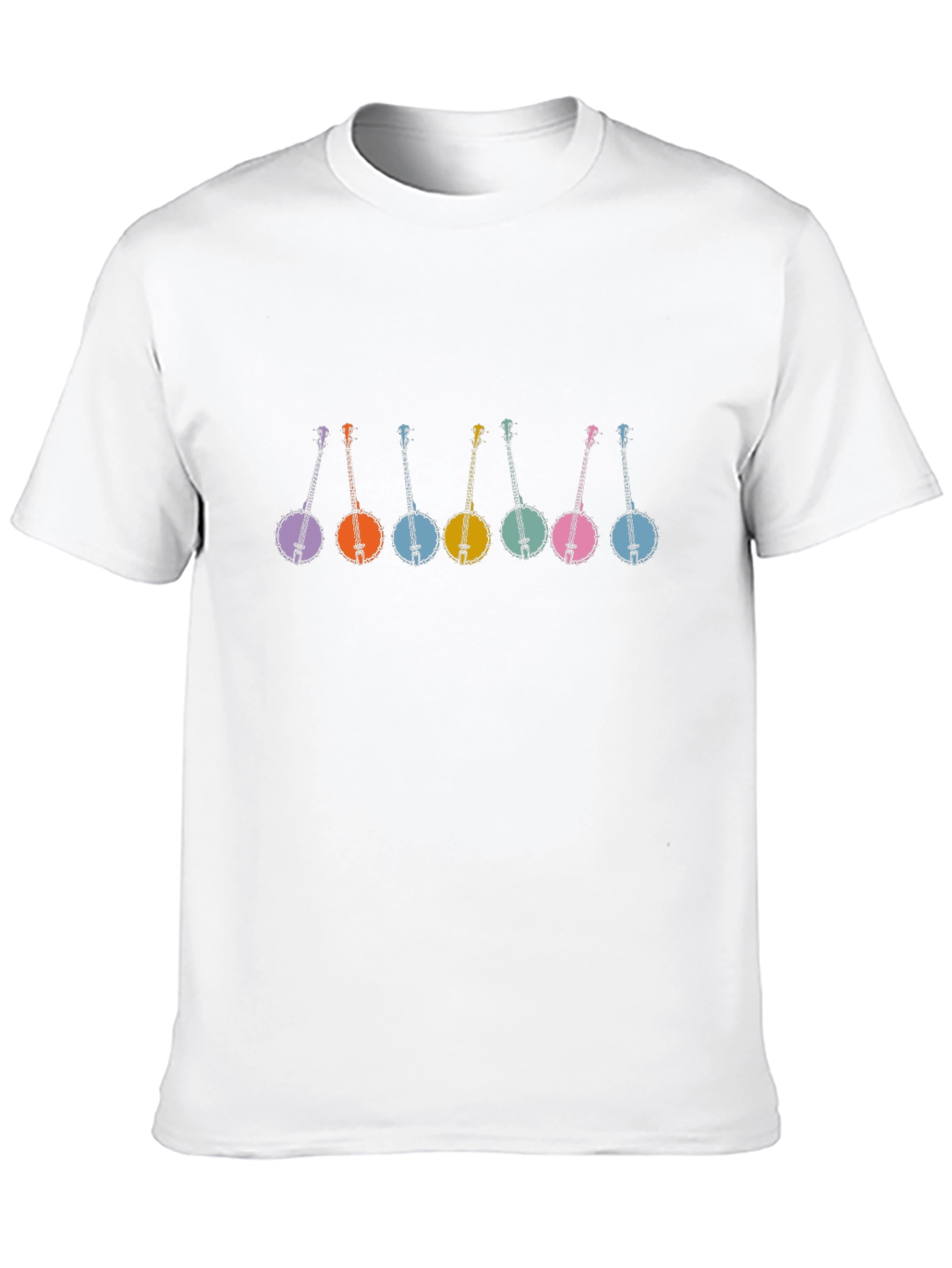 Retro Banjo T-Shirt - Black