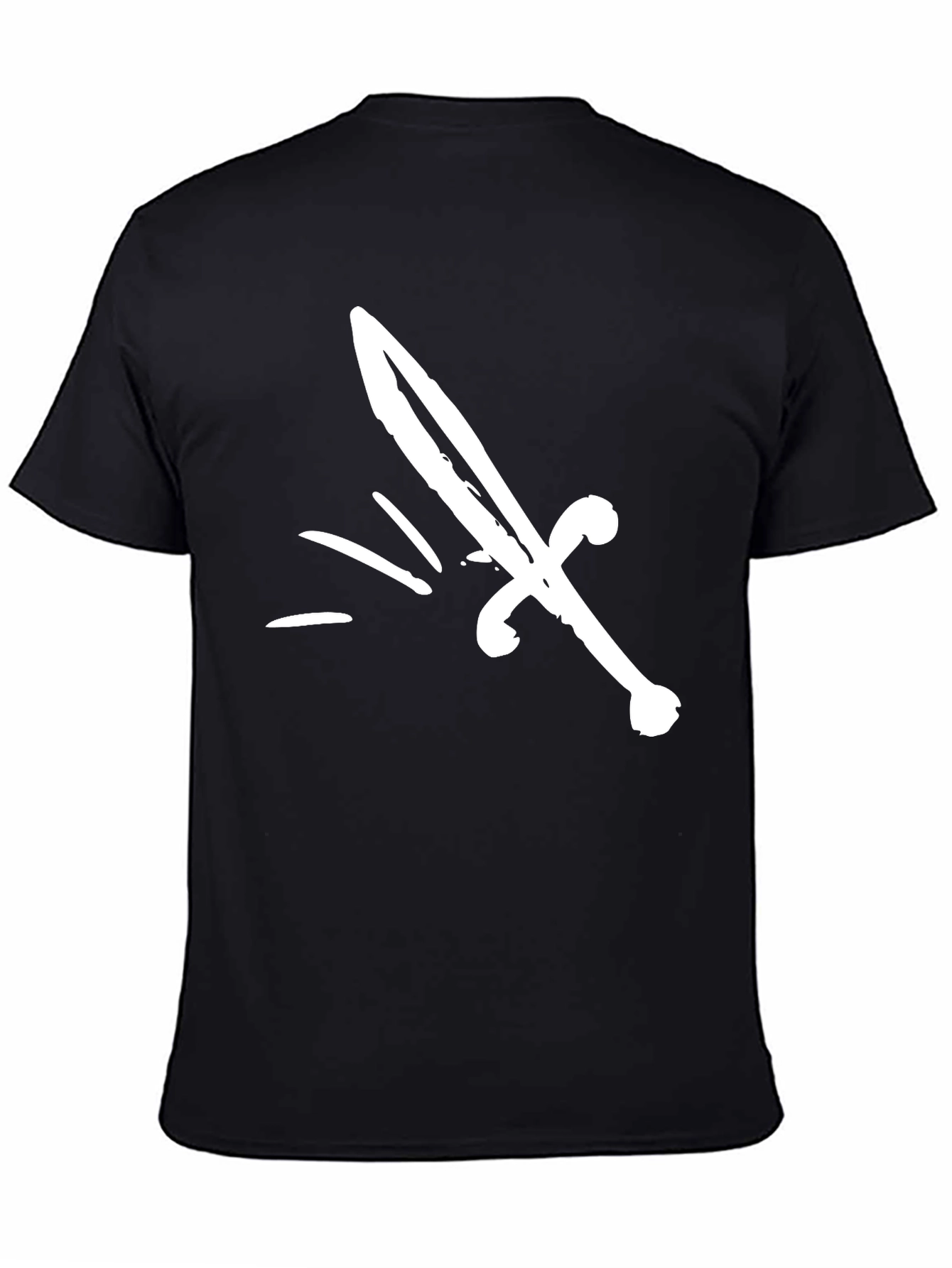 Sword Graphic Black T-Shirt