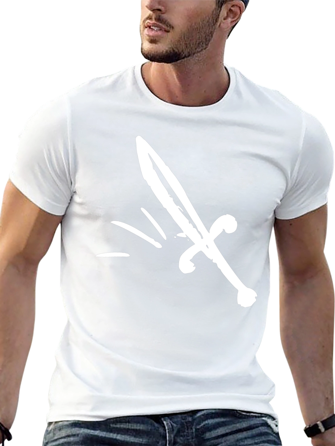 Sword Graphic Black T-Shirt