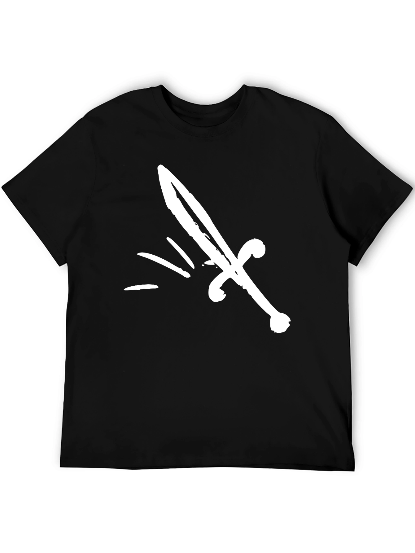 Sword Graphic Black T-Shirt