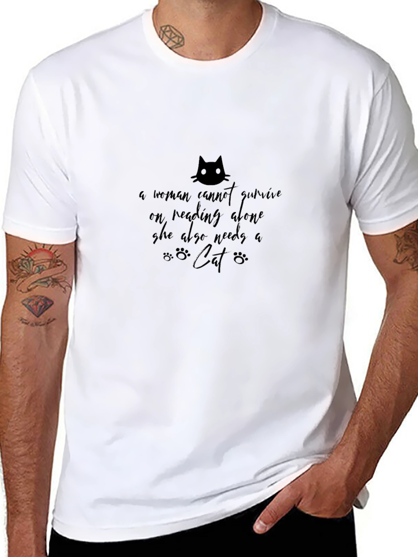 Cat Lover T-Shirt: A Woman Needs a Cat