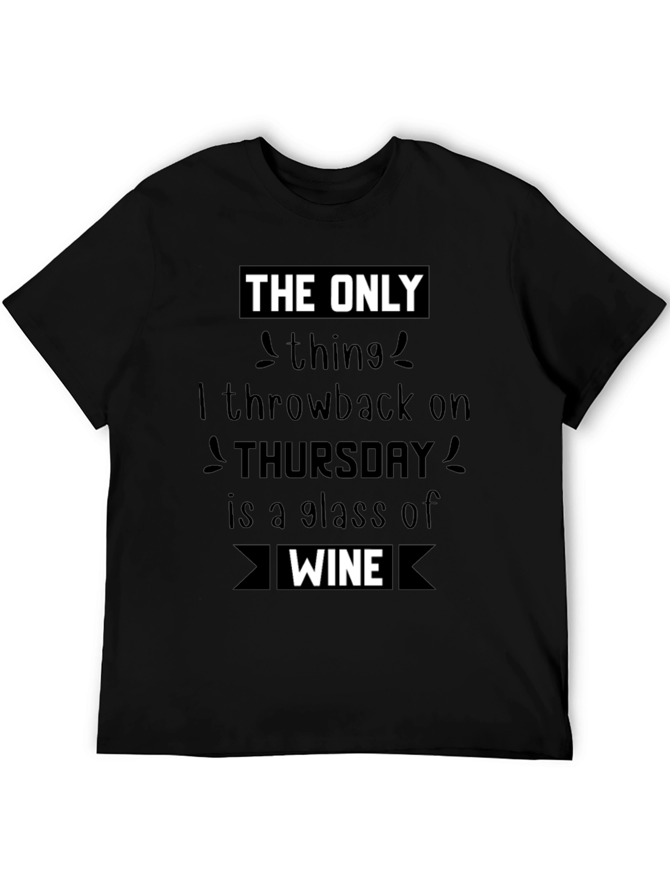 Thursday Wine Throwback Tee