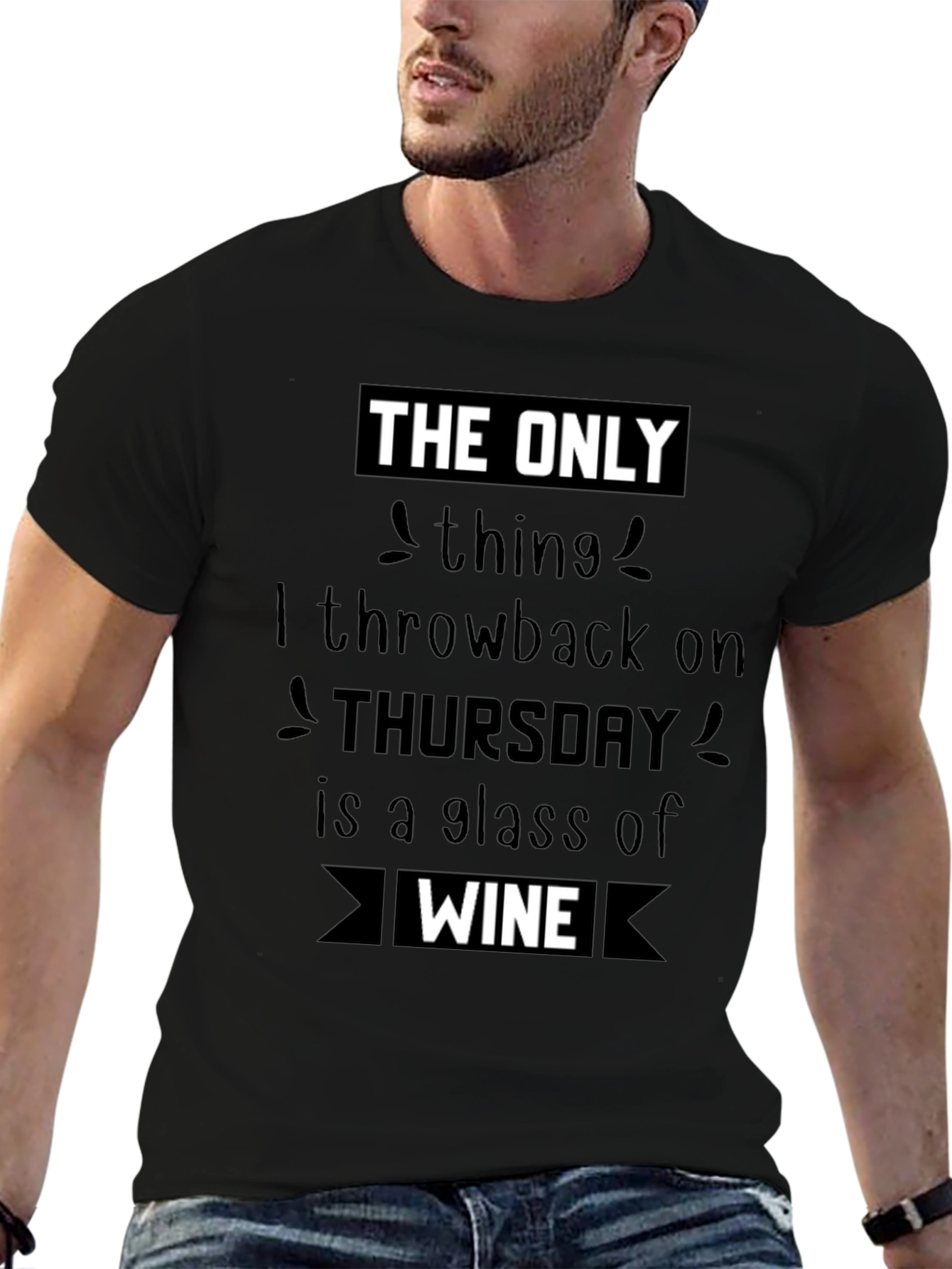 Thursday Wine Throwback Tee