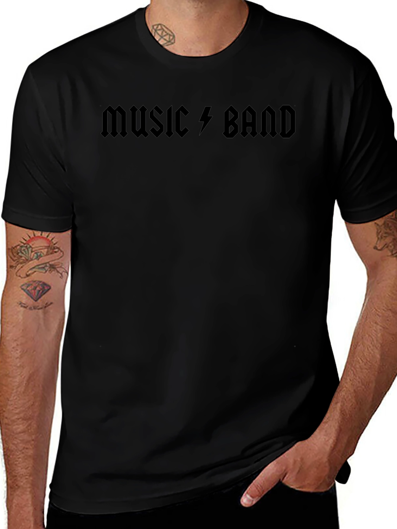 Music Band Tee - Rock and Roll Style