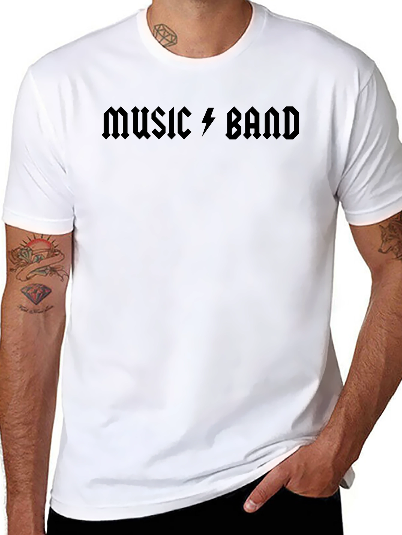 Music Band Tee - Rock and Roll Style