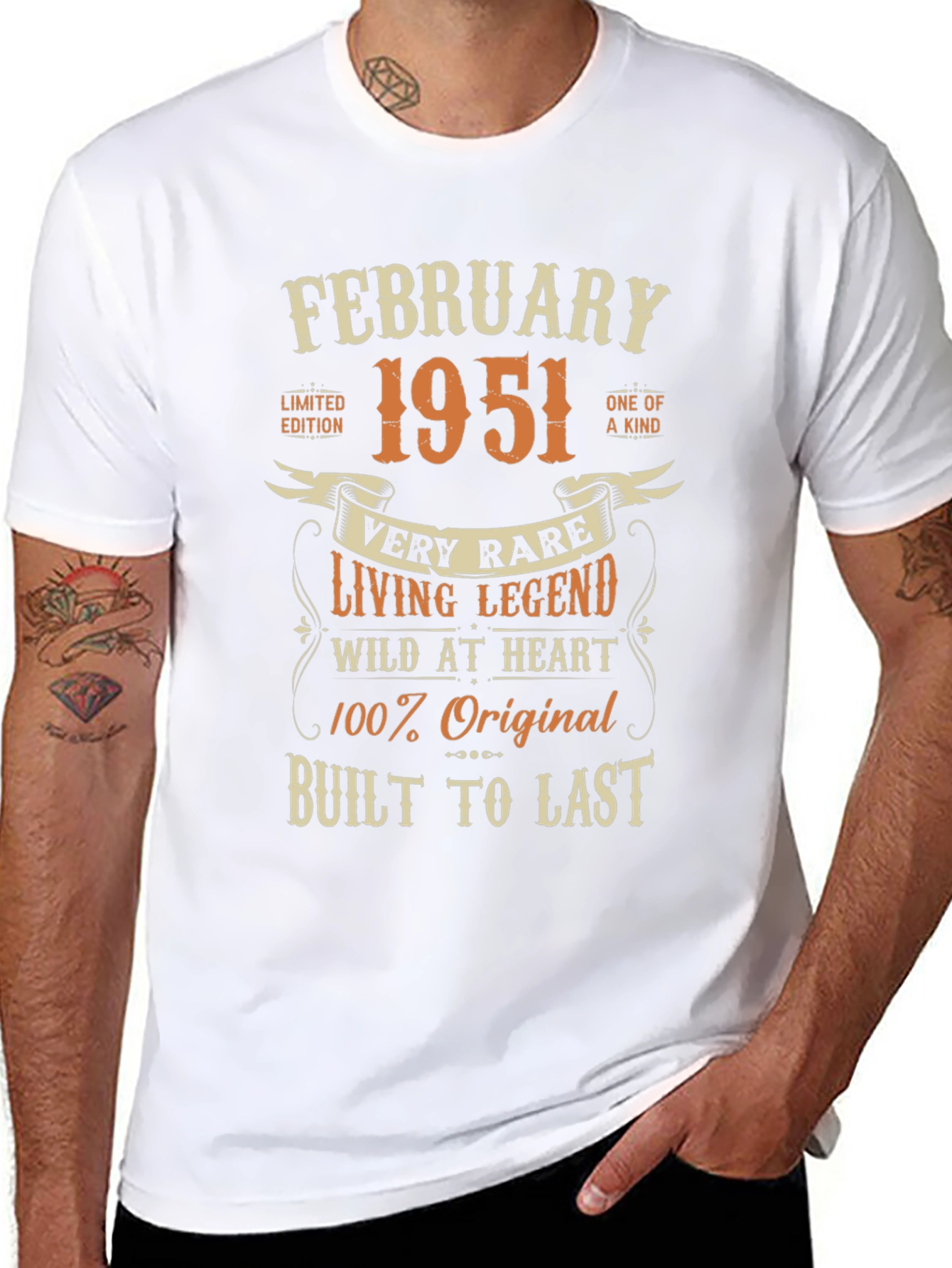 February 1951 Limited Edition Birthday T-Shirt