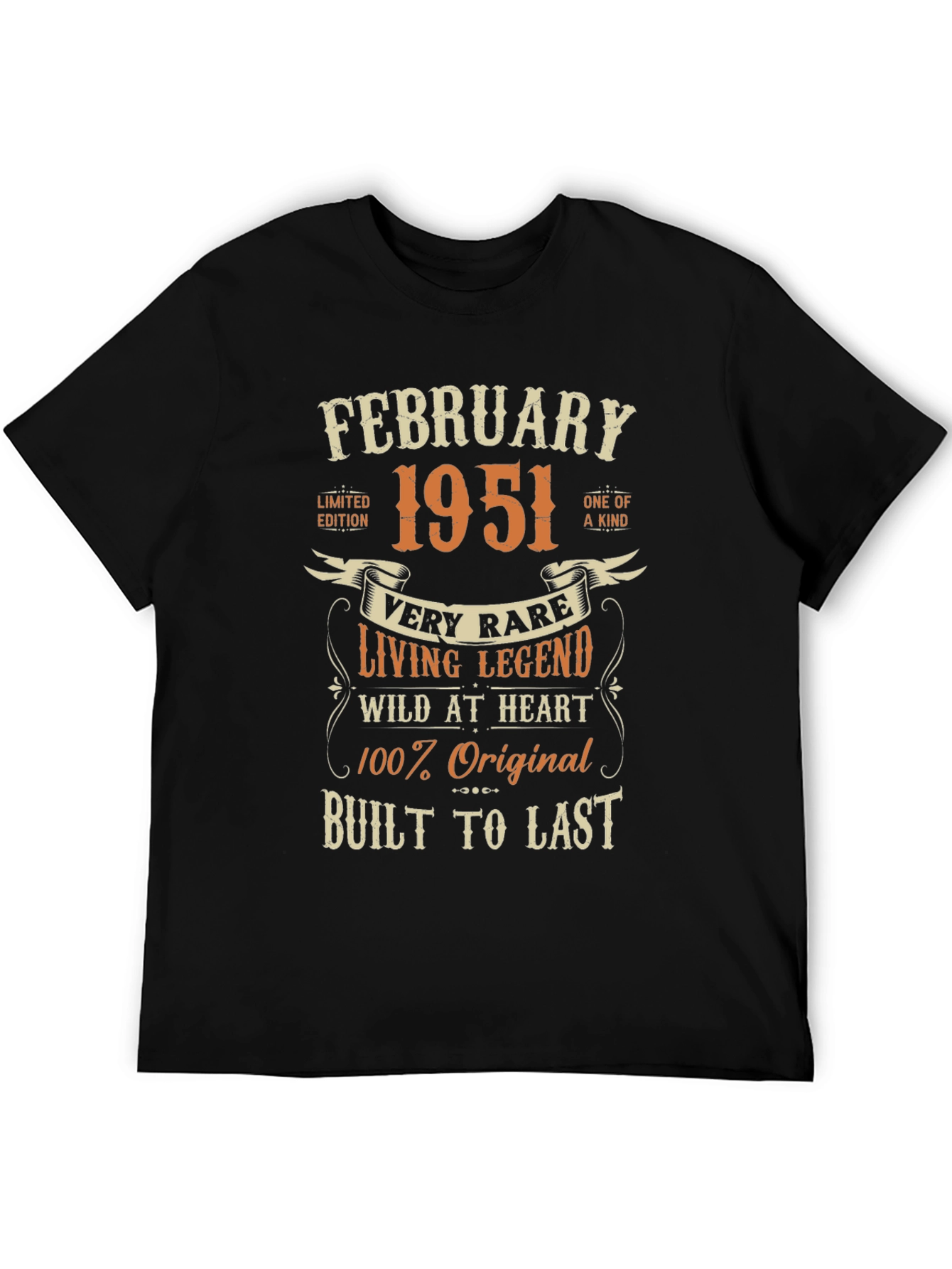 February 1951 Limited Edition Birthday T-Shirt