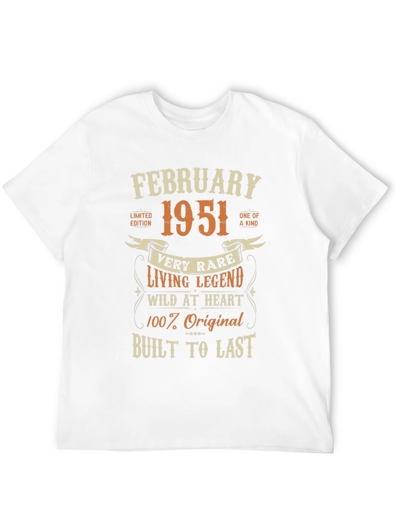 February 1951 Limited Edition Birthday T-Shirt