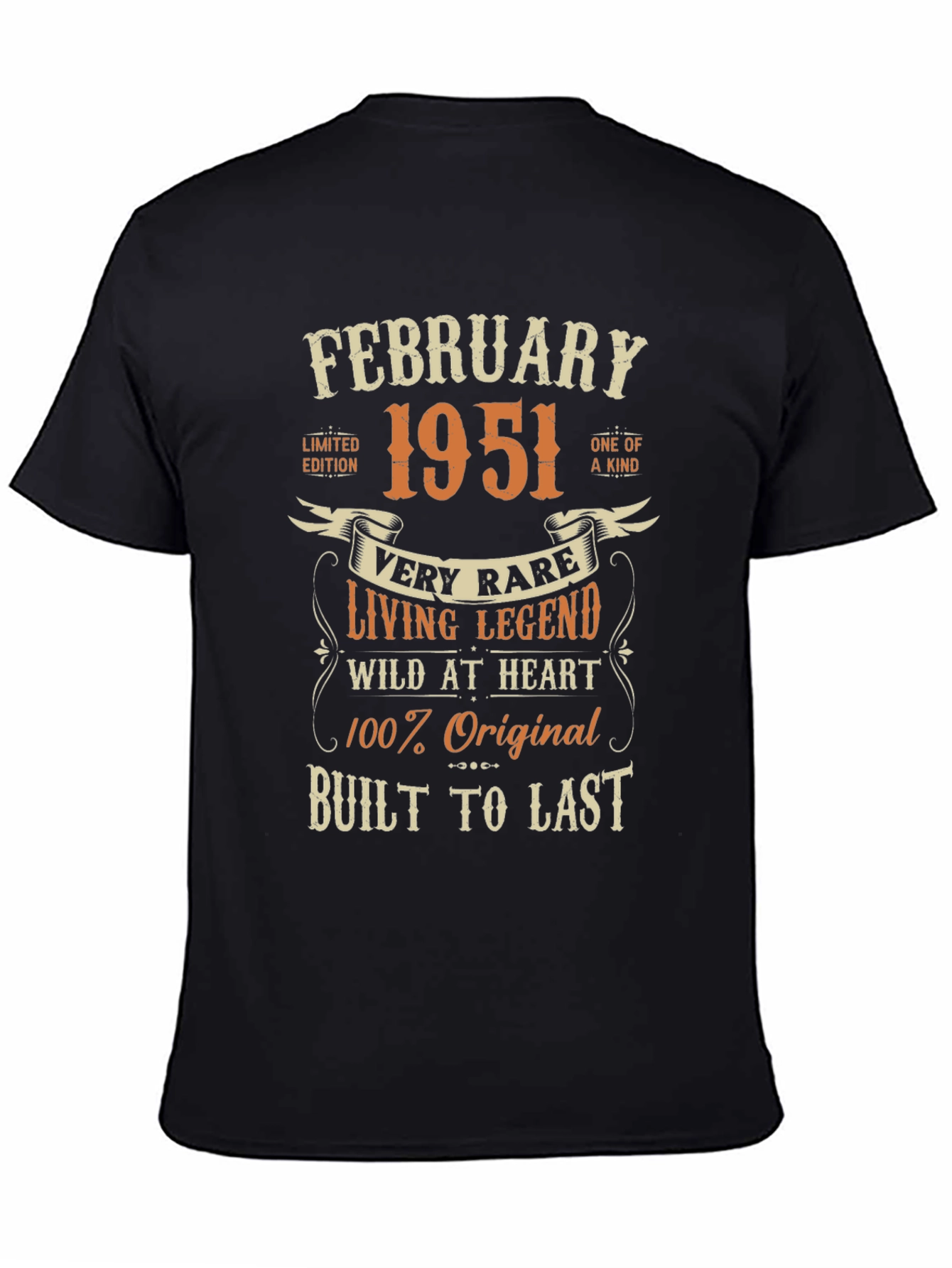 February 1951 Limited Edition Birthday T-Shirt