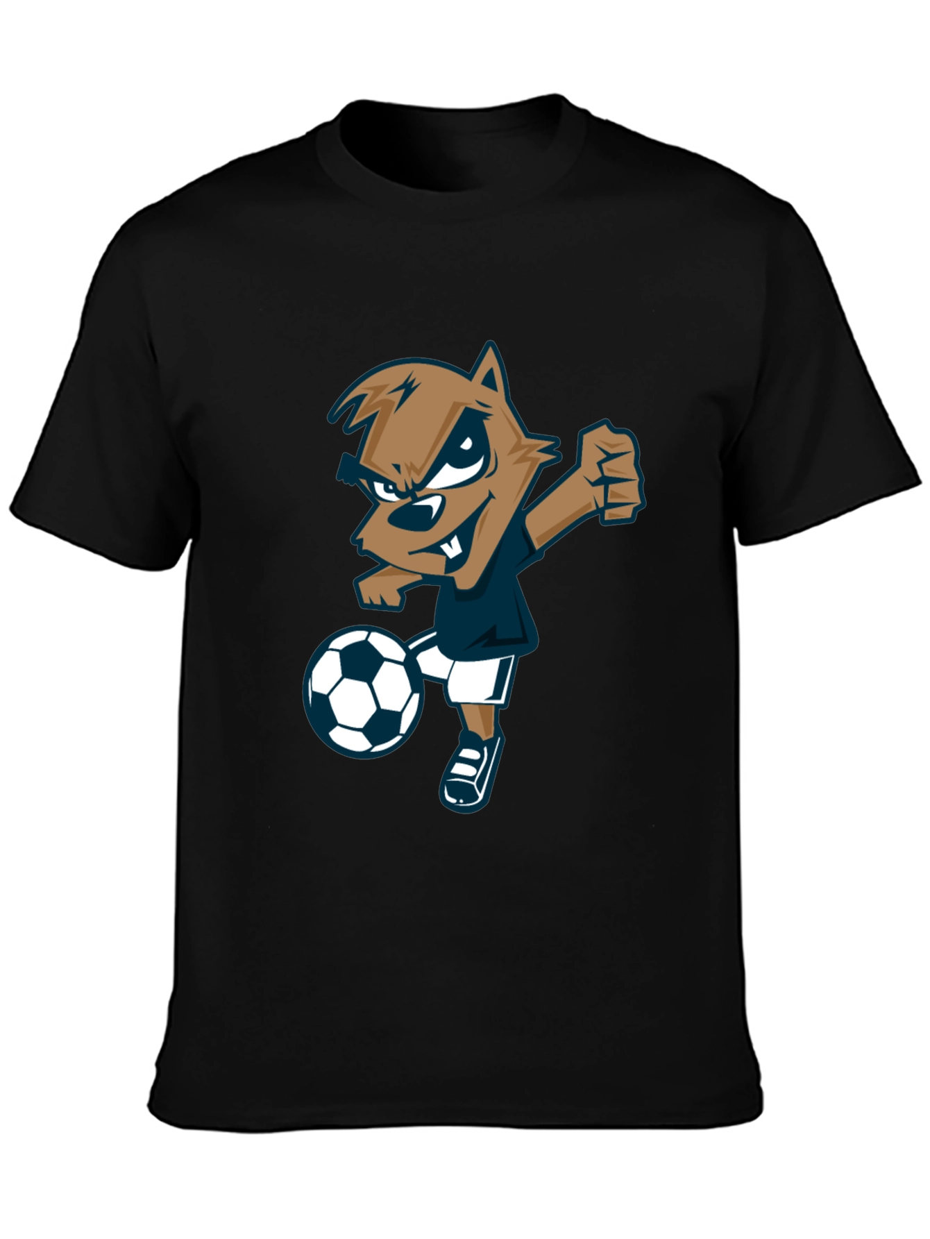 Cartoon Soccer T-Shirt