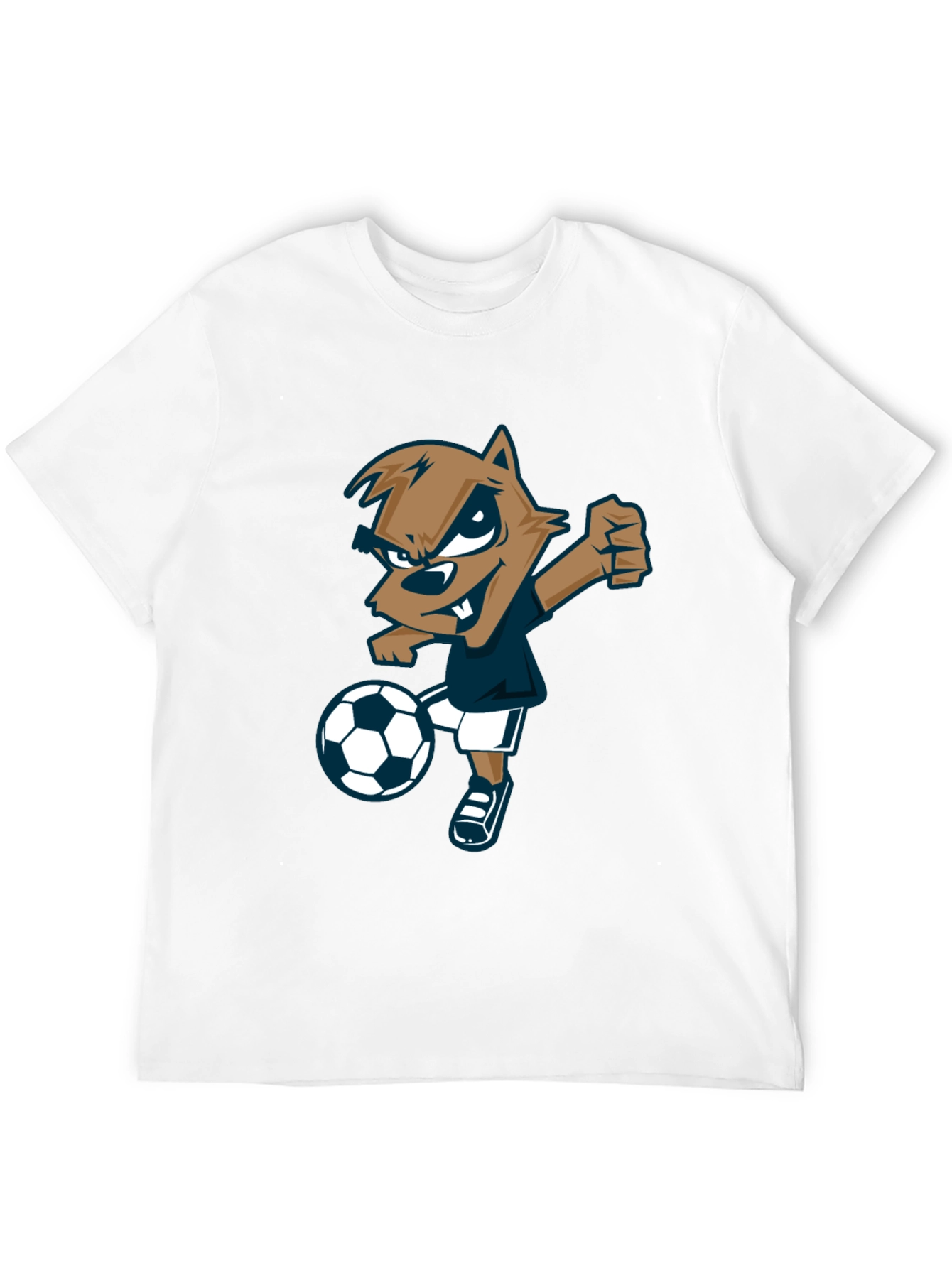 Cartoon Soccer T-Shirt