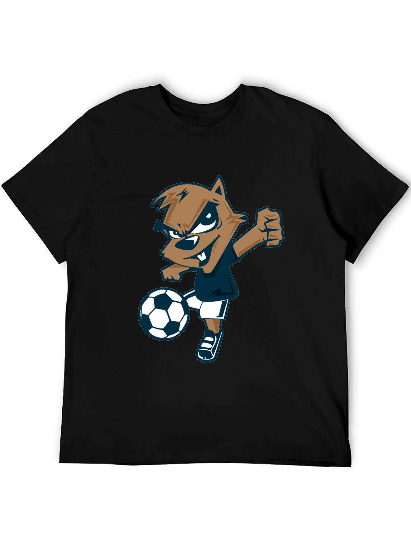 Cartoon Soccer T-Shirt