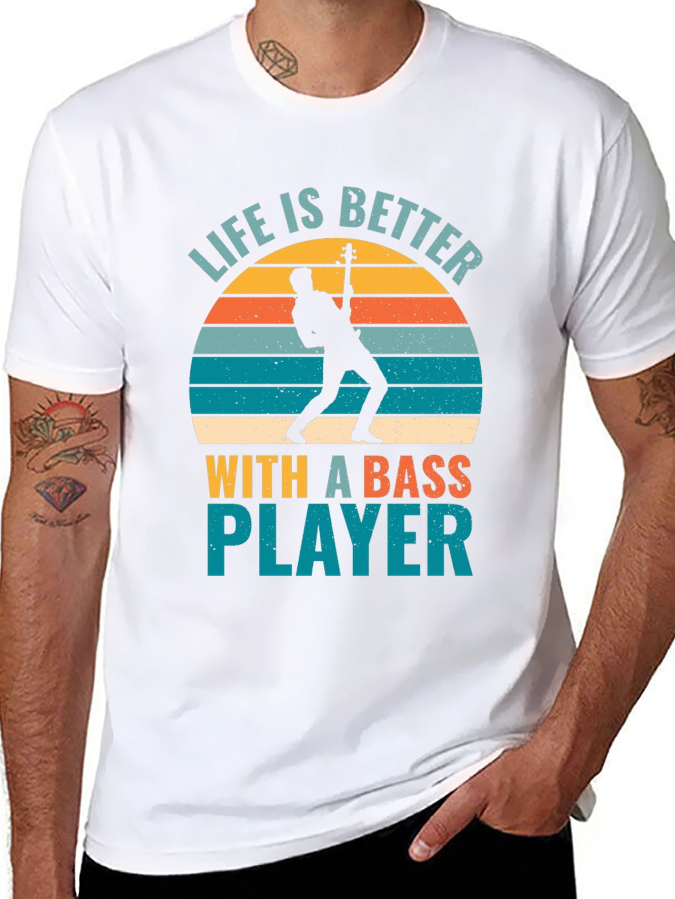 Life is Better With A Bass Player T-Shirt