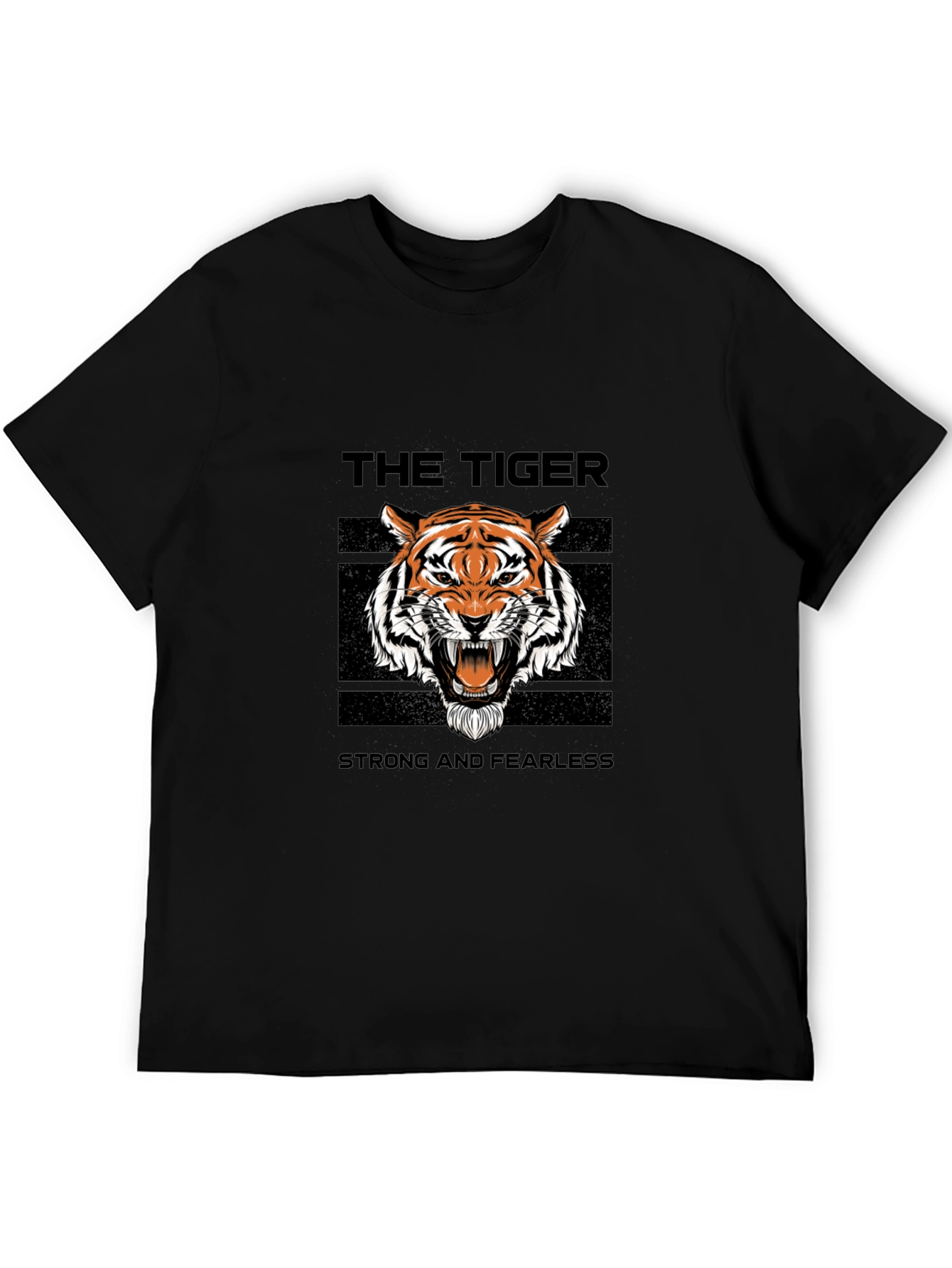 The Tiger Graphic Tee - Strong and Fearless Style