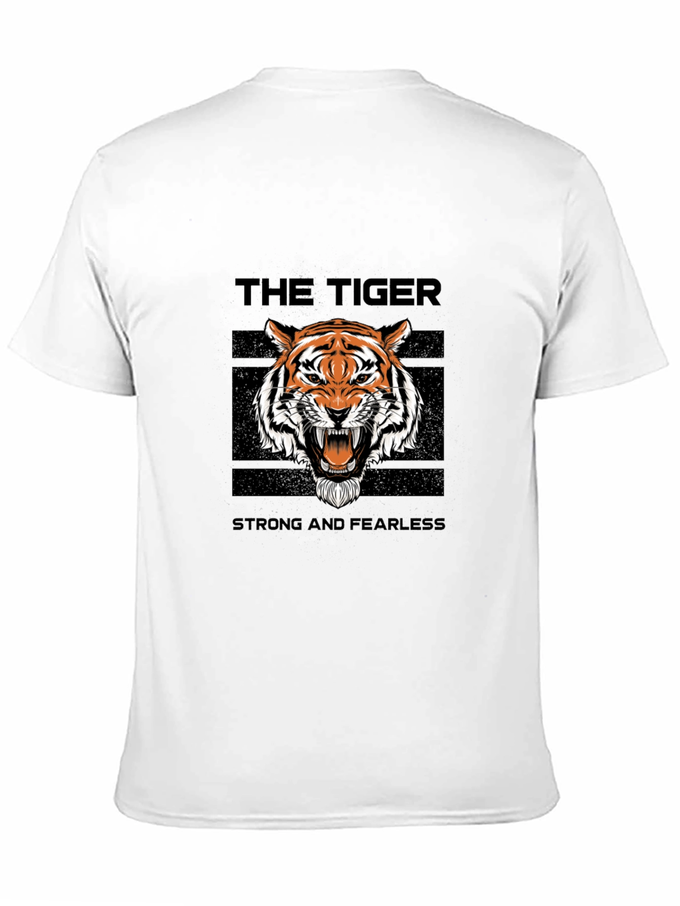 The Tiger Graphic Tee - Strong and Fearless Style