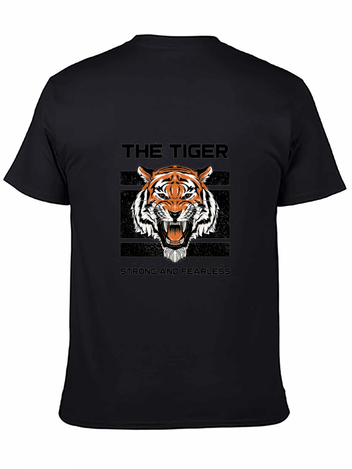 The Tiger Graphic Tee - Strong and Fearless Style