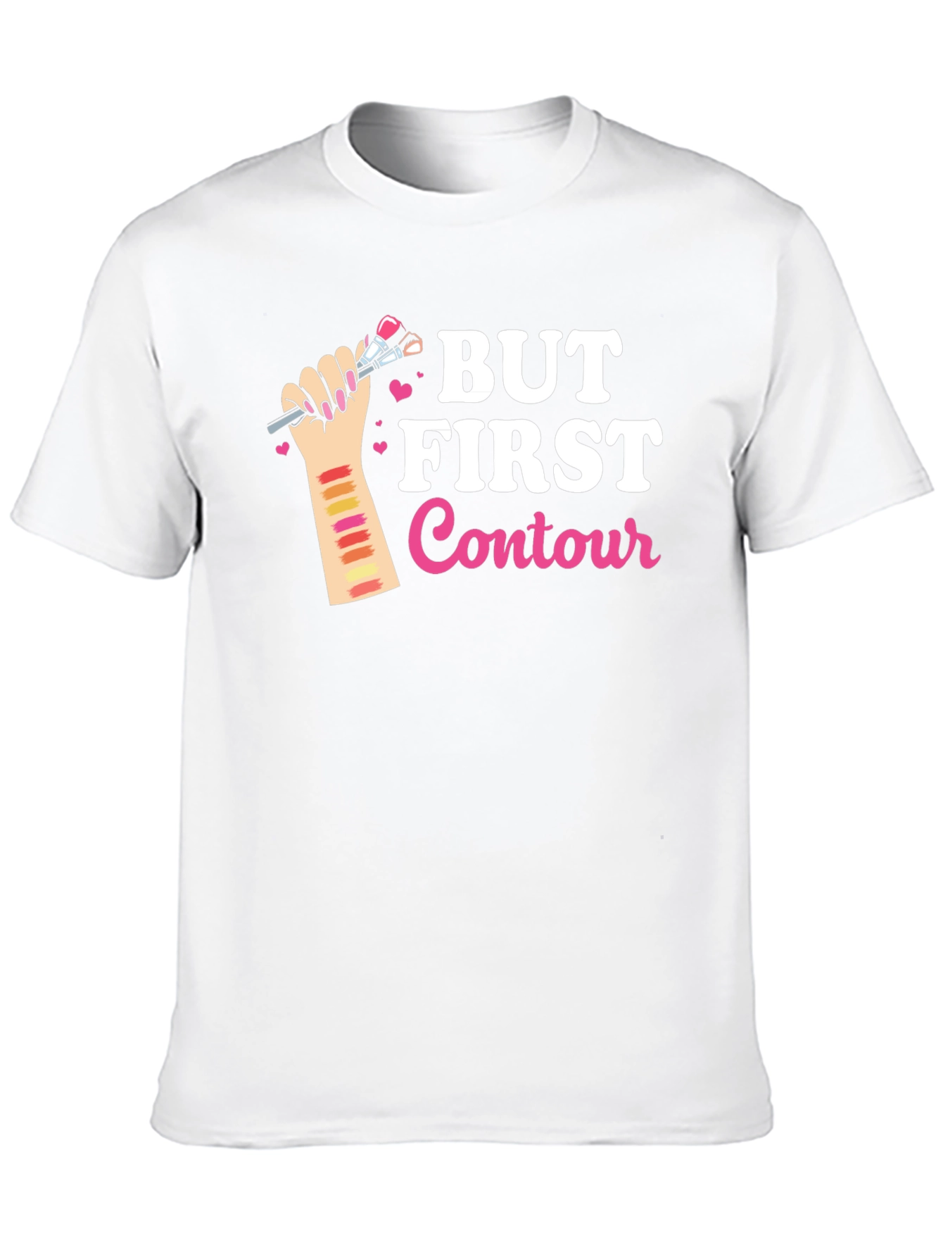 But First Contour Graphic T-Shirt