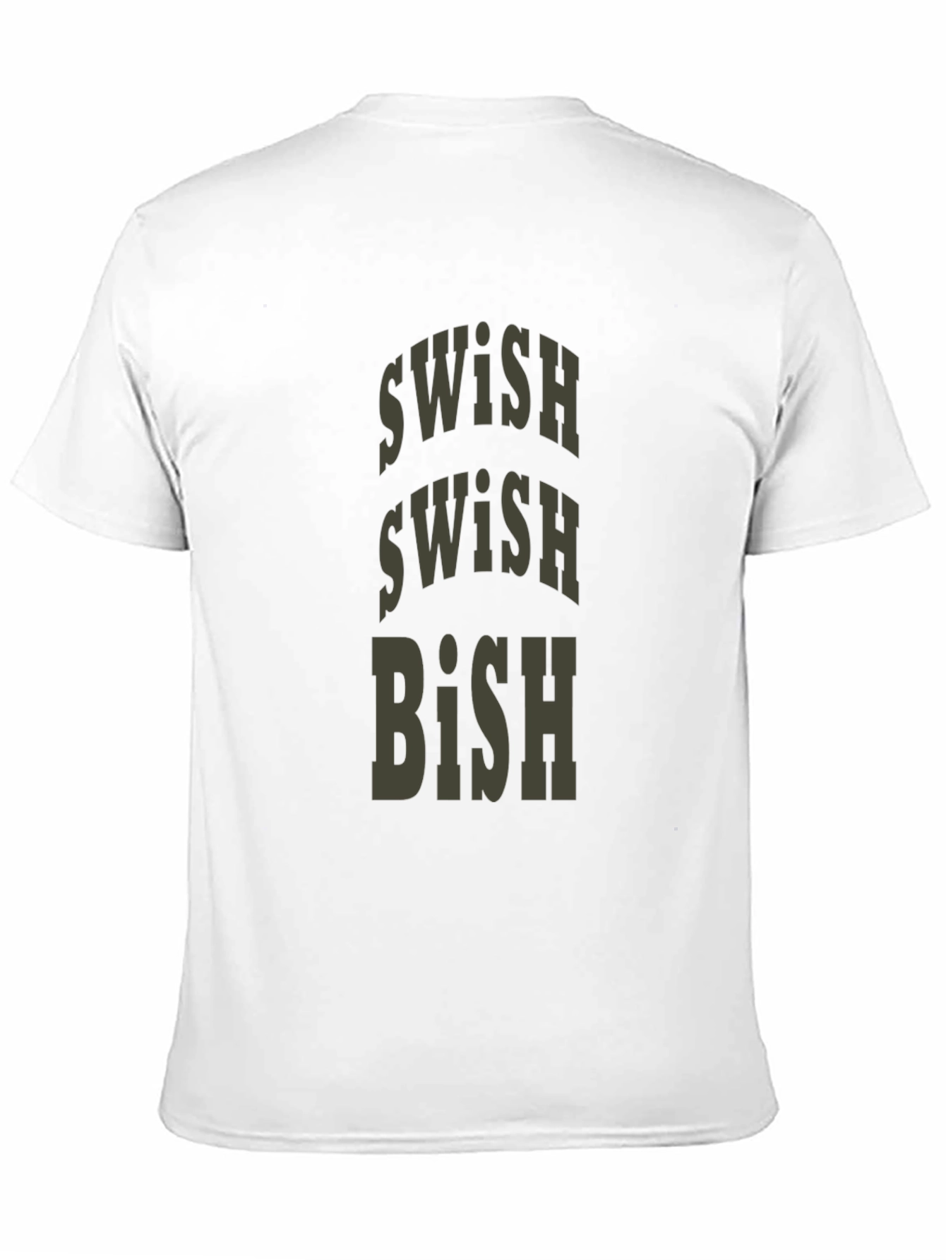 Swish Bish Graphic Tee - Trendy Casual Comfort