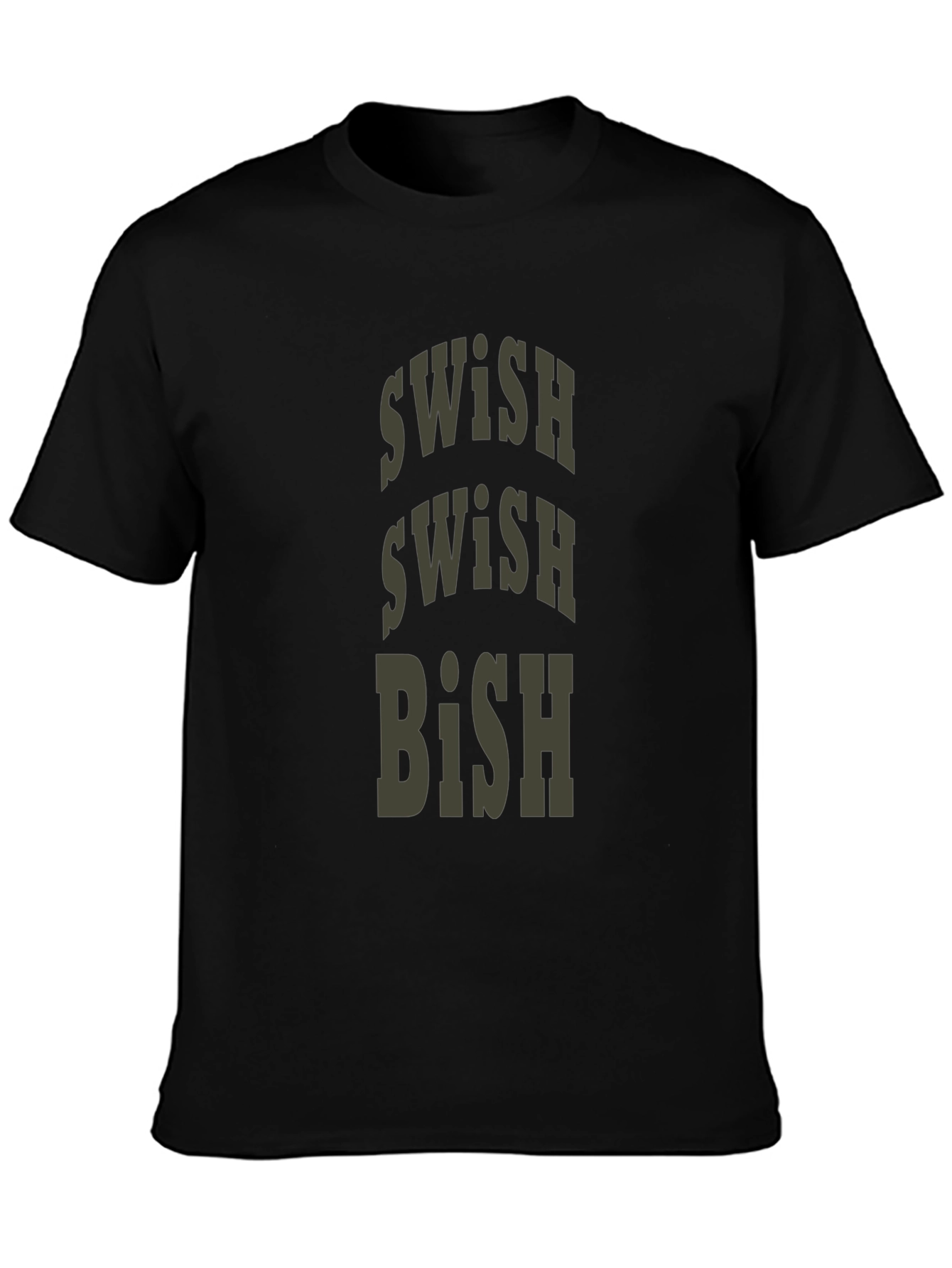 Swish Bish Graphic Tee - Trendy Casual Comfort