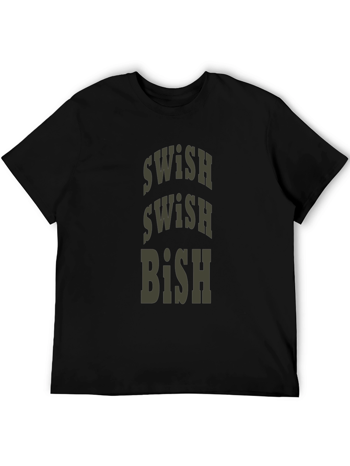 Swish Bish Graphic Tee - Trendy Casual Comfort
