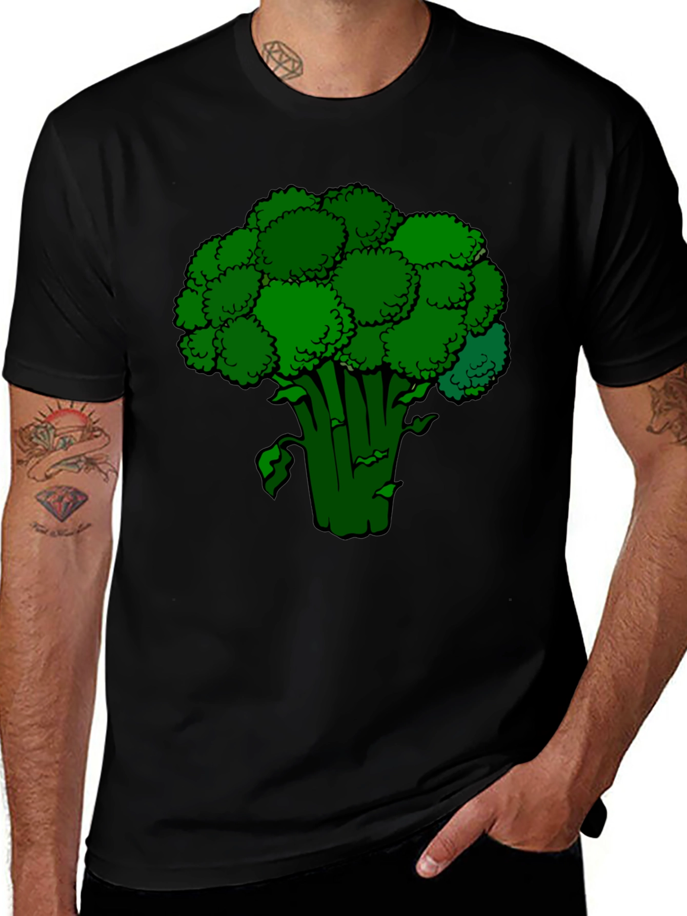 Broccoli Graphic Tee - Eat Your Greens!