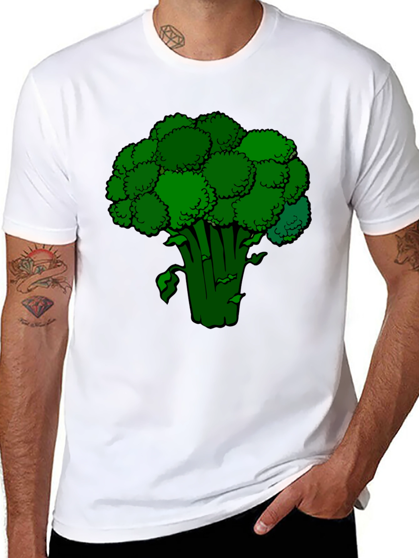 Broccoli Graphic Tee - Eat Your Greens!