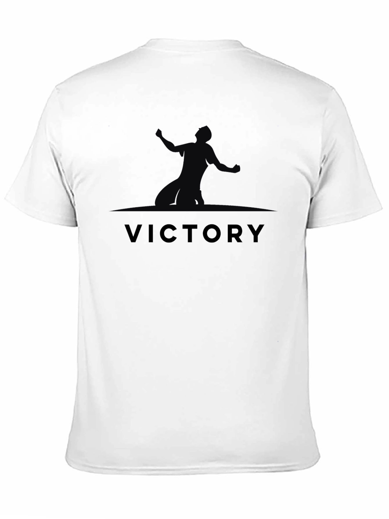 Victory Graphic Print Crew Neck Tee