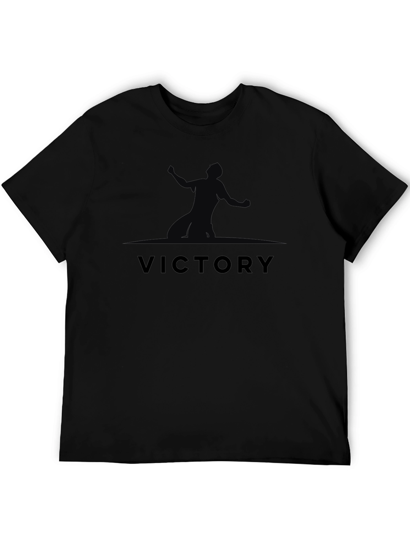 Victory Graphic Print Crew Neck Tee