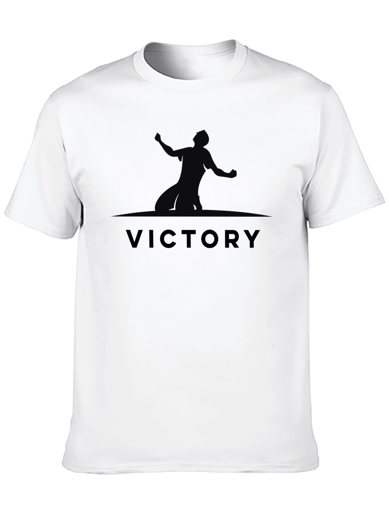 Victory Graphic Print Crew Neck Tee