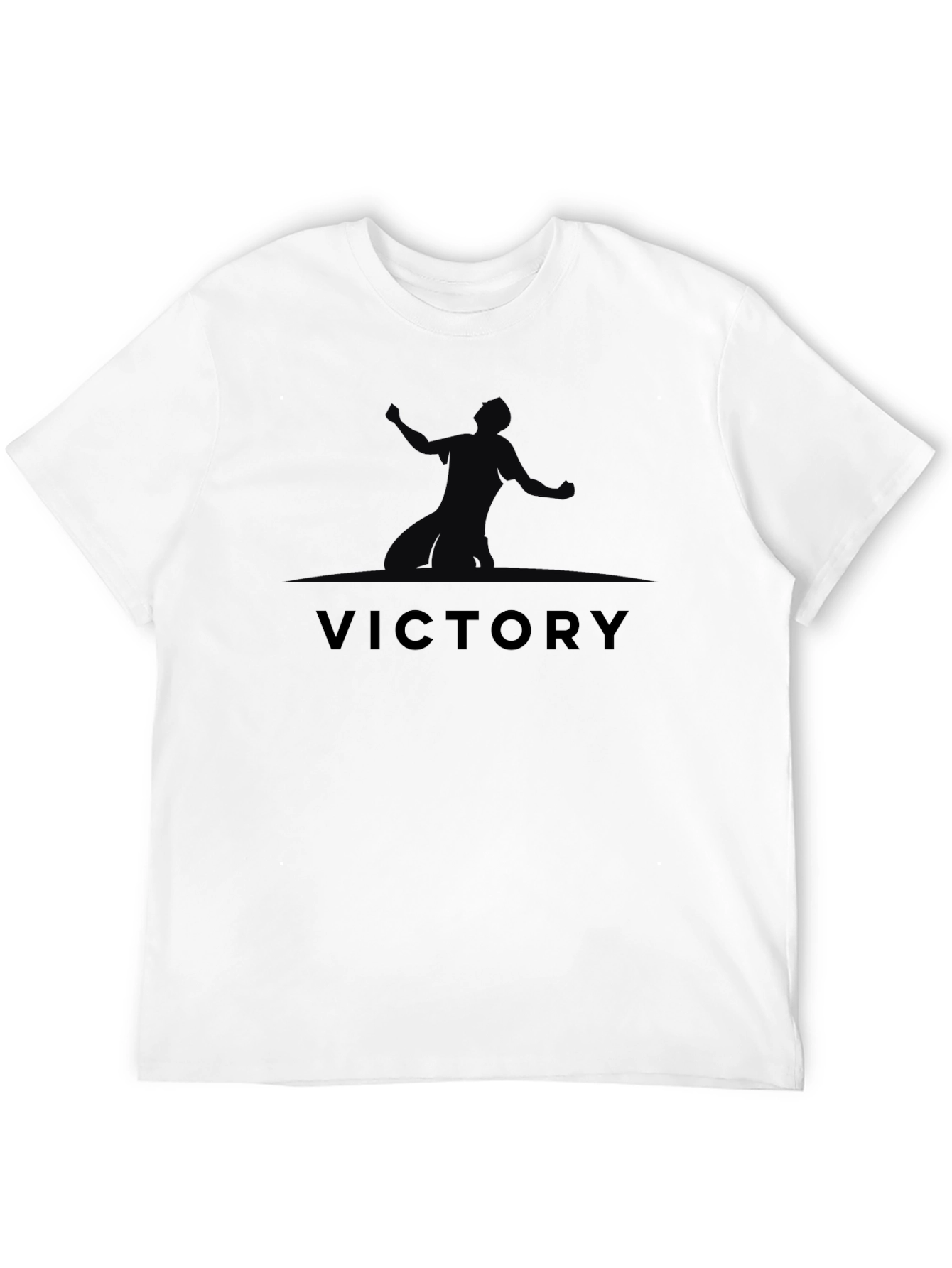 Victory Graphic Print Crew Neck Tee