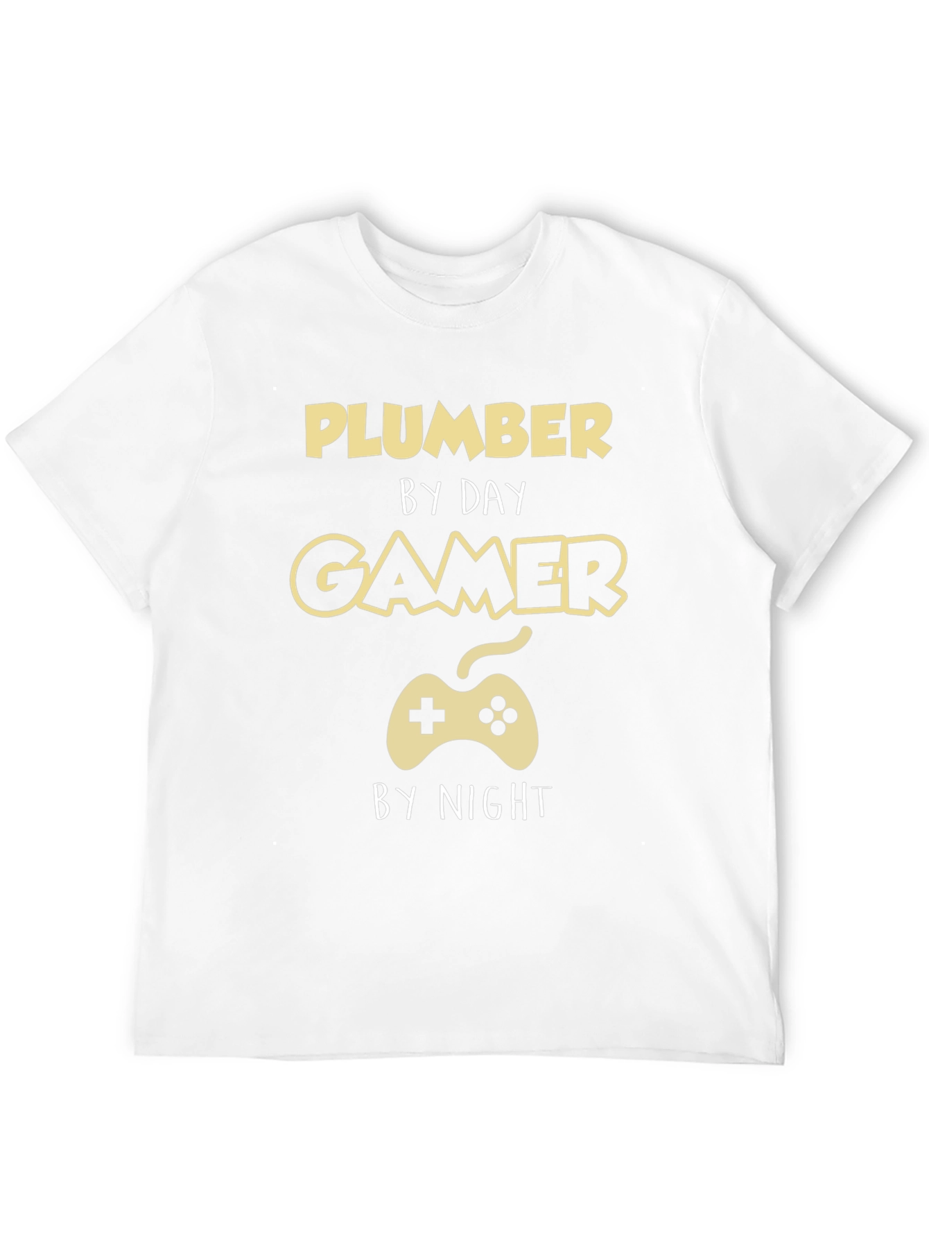 Plumber Gamer T-Shirt - Funny Occupation Tee