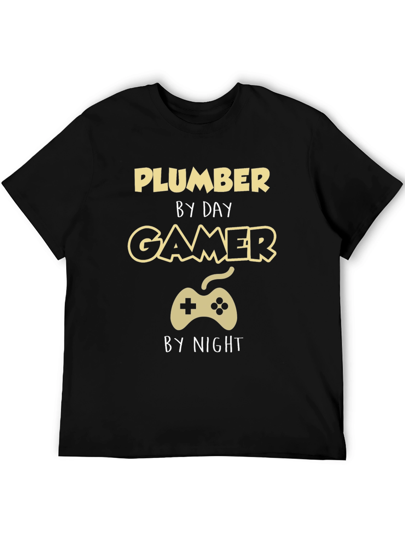 Plumber Gamer T-Shirt - Funny Occupation Tee