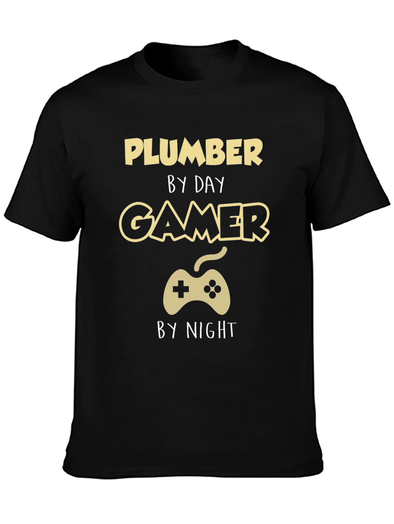 Plumber Gamer T-Shirt - Funny Occupation Tee