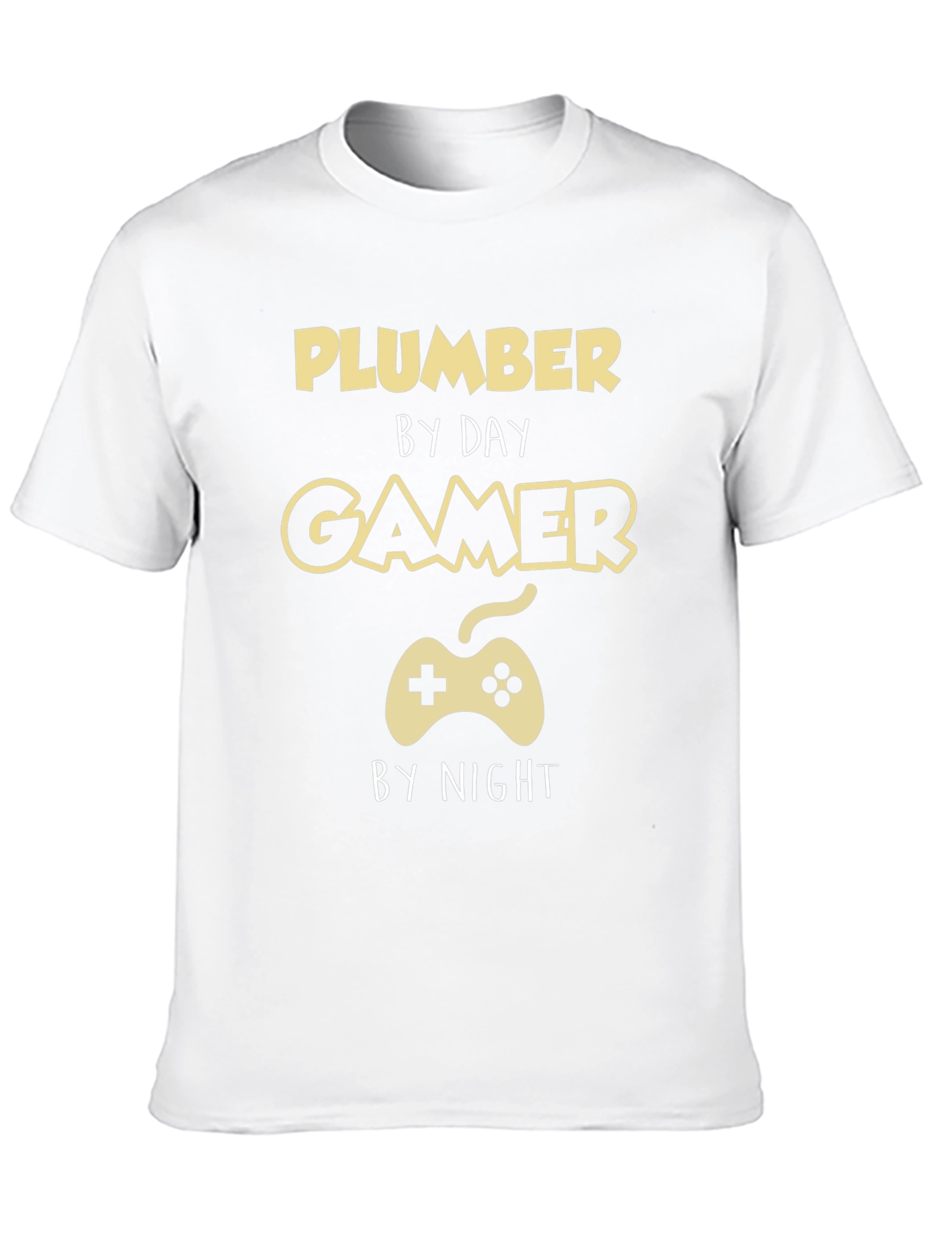 Plumber Gamer T-Shirt - Funny Occupation Tee