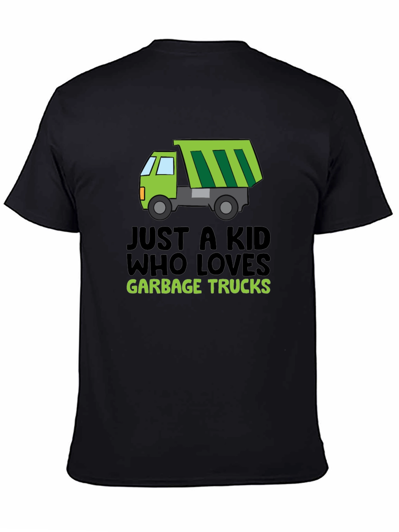 Garbage Truck Lover T-Shirt - Kids Design