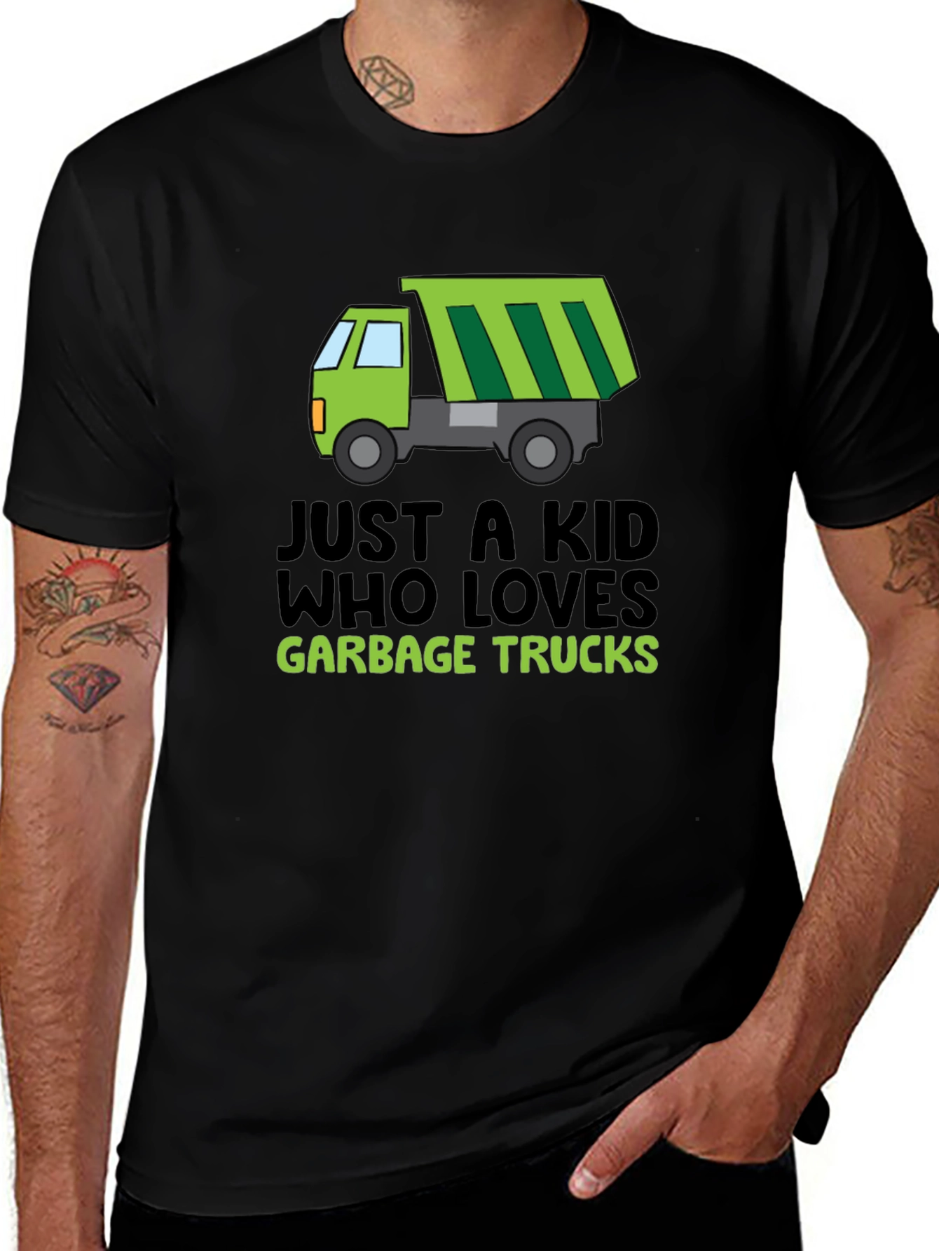 Garbage Truck Lover T-Shirt - Kids Design
