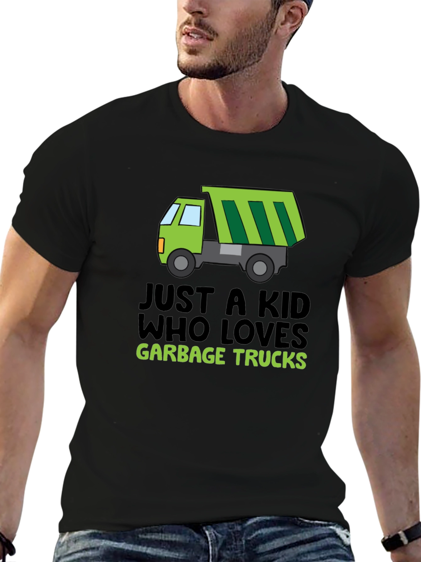 Garbage Truck Lover T-Shirt - Kids Design